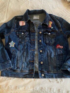 Denim Jean Jacket Womens Size L